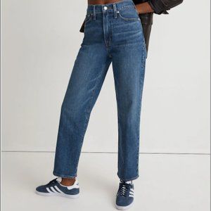 Madewell - The Perfect Vintage Straight Jean in Mayfield Wash - Women's Size 29